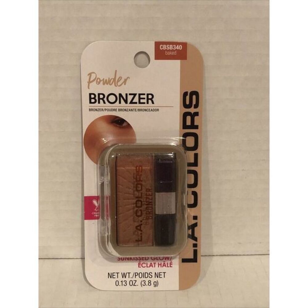 LA Powder Bronzer‎ CBSB340 Baked Cruelty Free  Sunkissed Glow
